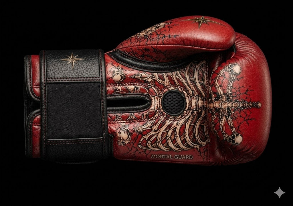Gants de boxe MG1 Mortal Guard — vue des jointures