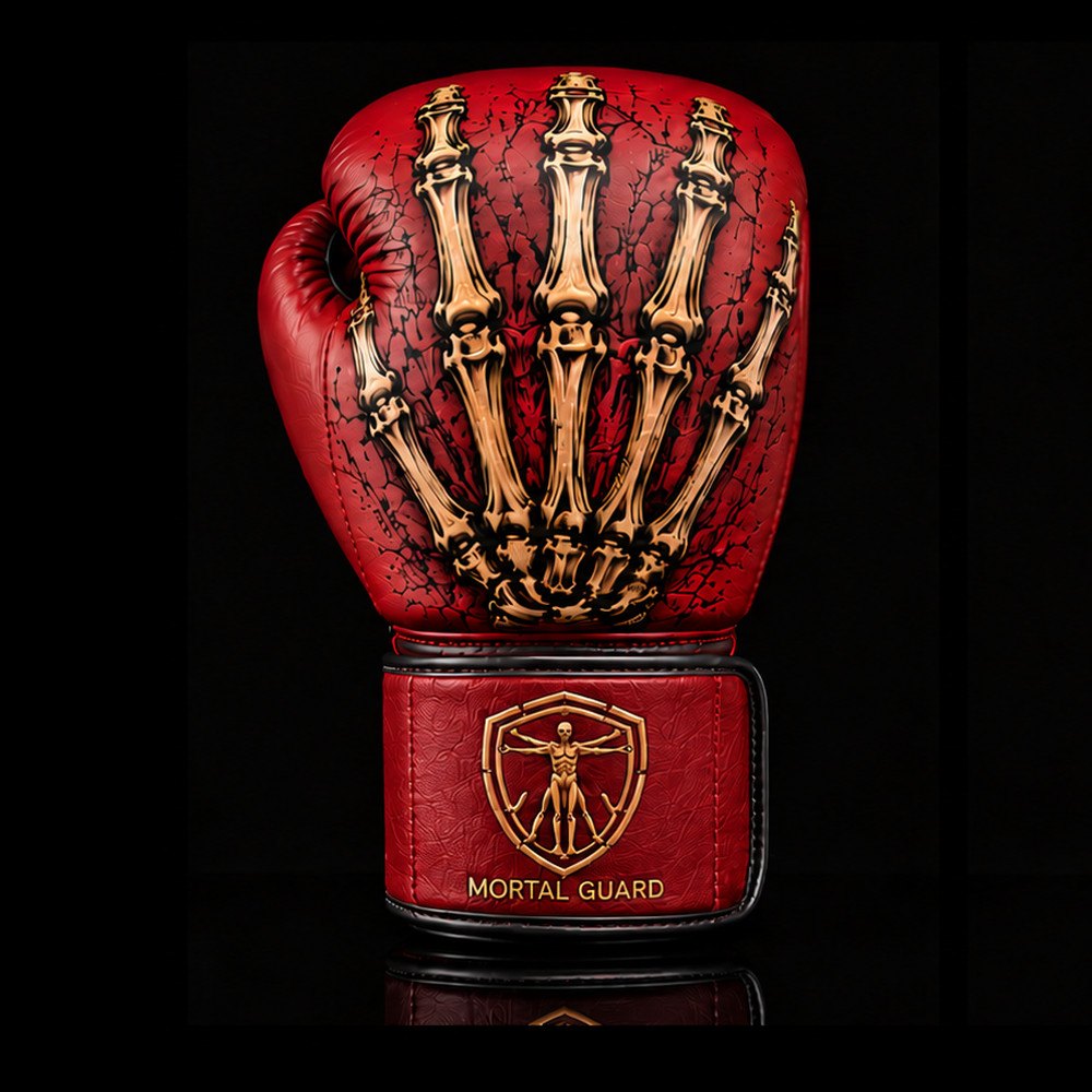 MG2 — cuir rouge, poignet rouge